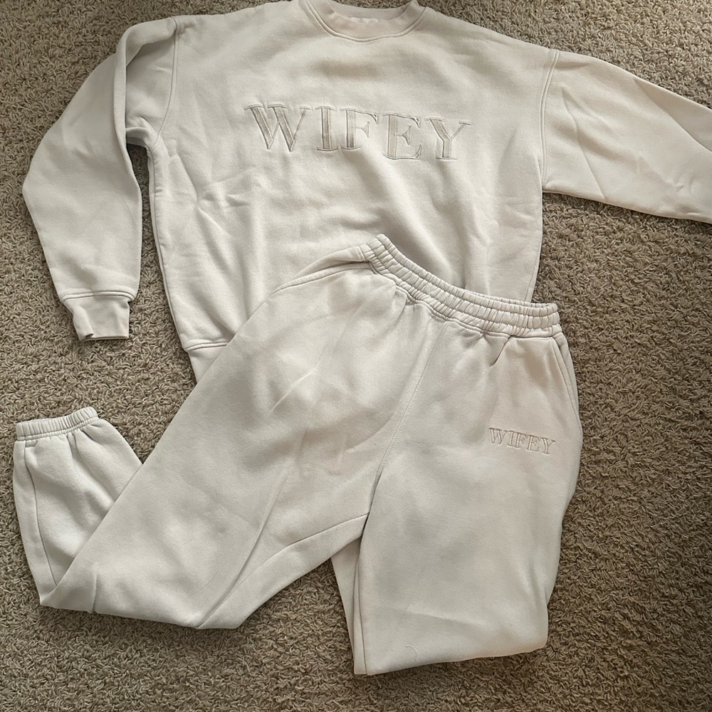 Six Stories WIFEY Lounge Set, Sz Medium
